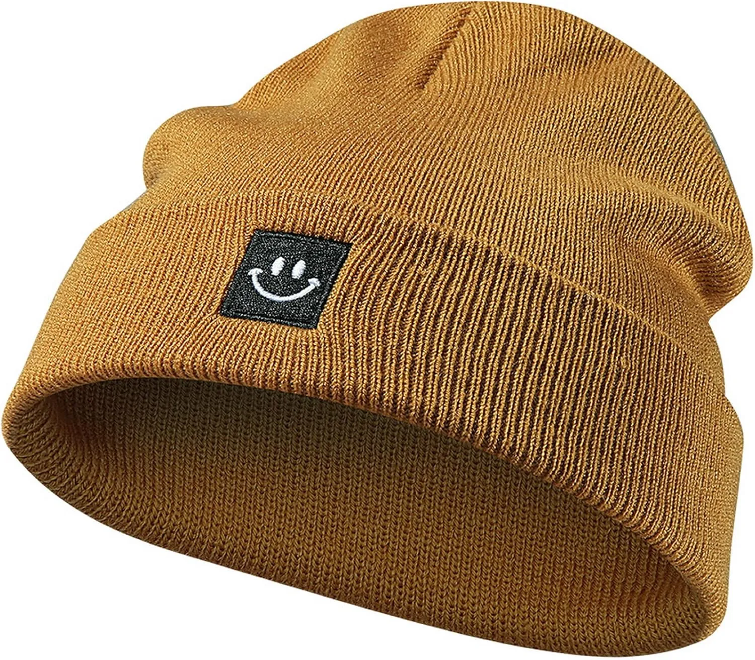 Baby Beanie Knit Ski Hat with Cute Face for Girls Boys 0-7 Years