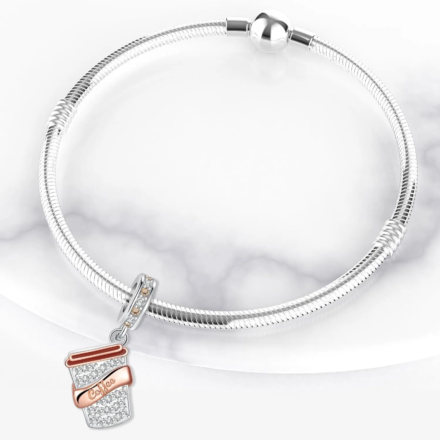 Dangle Charm 925 Sterling Silver Charms fits Bracelets and Necklace Pendant Bead Charms Jewelry Present for Women
