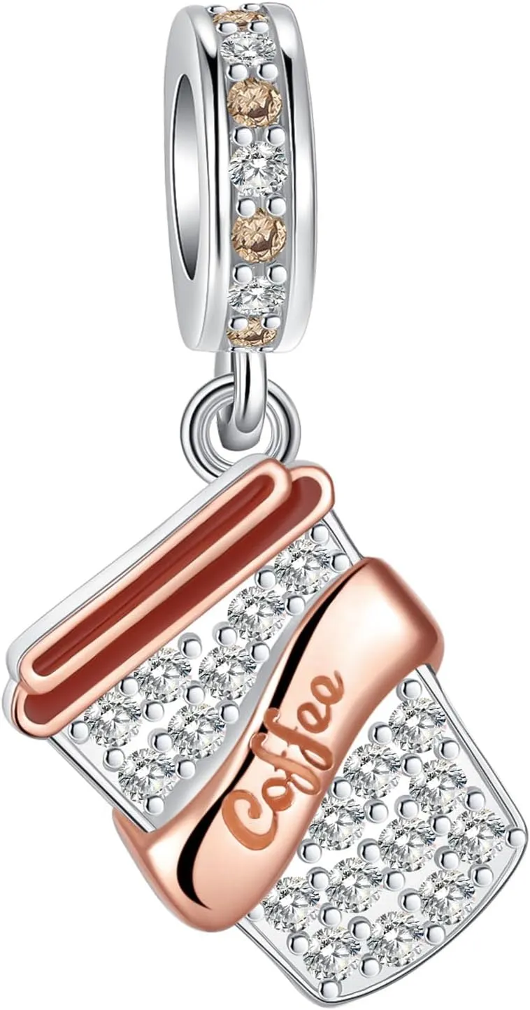Dangle Charm 925 Sterling Silver Charms fits Bracelets and Necklace Pendant Bead Charms Jewelry Present for Women