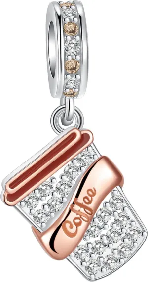 Dangle Charm 925 Sterling Silver Charms fits Bracelets and Necklace Pendant Bead Charms Jewelry Present for Women