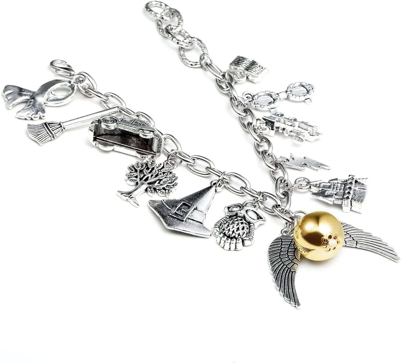 Fancy Space Wizardry Themed Handmade Charm Bracelet Set  Adjustable Jewelry, Birthday Gift for Kids, Girls, Women