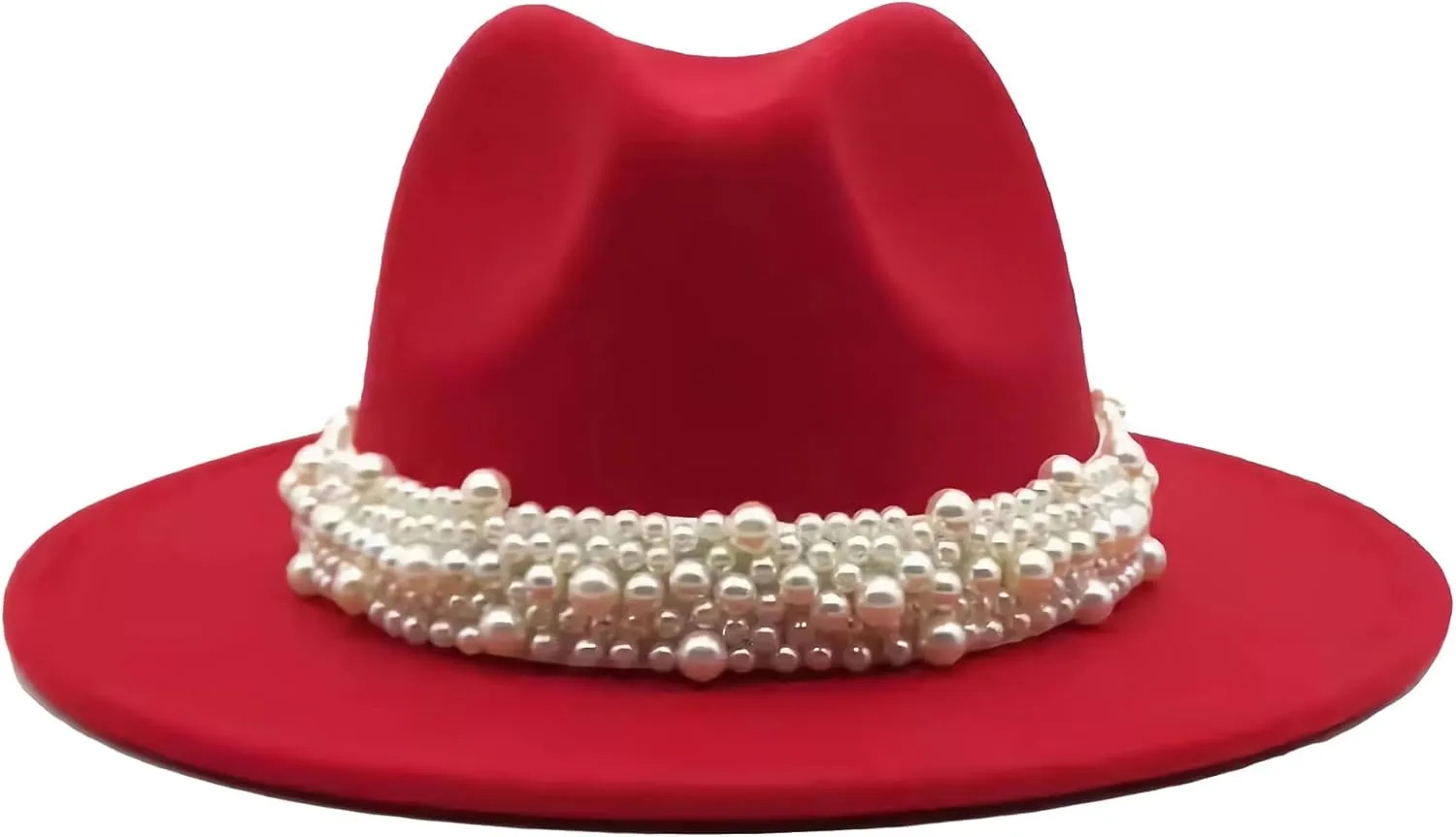 Felt Panama Hats Classic Wide Brim Fedoras Dress Hat