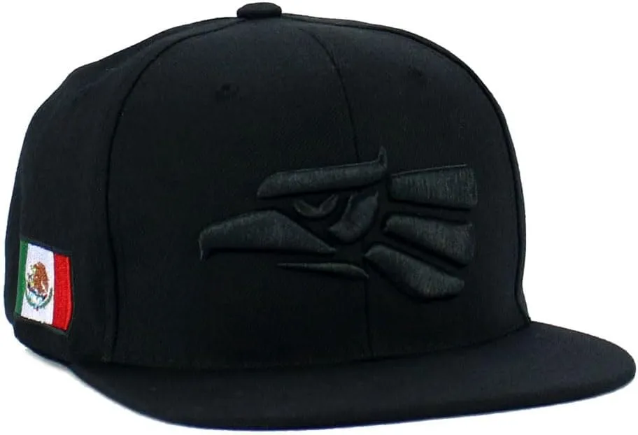 Mexican Mexico Hat Hecho En Mexico Eagle Aguila Embroidered Adjustable Snapback Flat Bill Baseball Cap