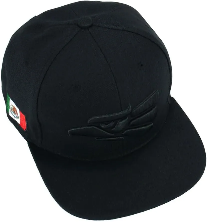 Mexican Mexico Hat Hecho En Mexico Eagle Aguila Embroidered Adjustable Snapback Flat Bill Baseball Cap