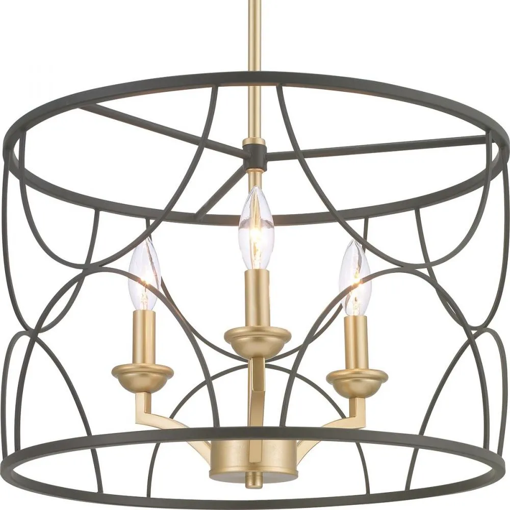 P400177-031 3-60W CAND Chandelier