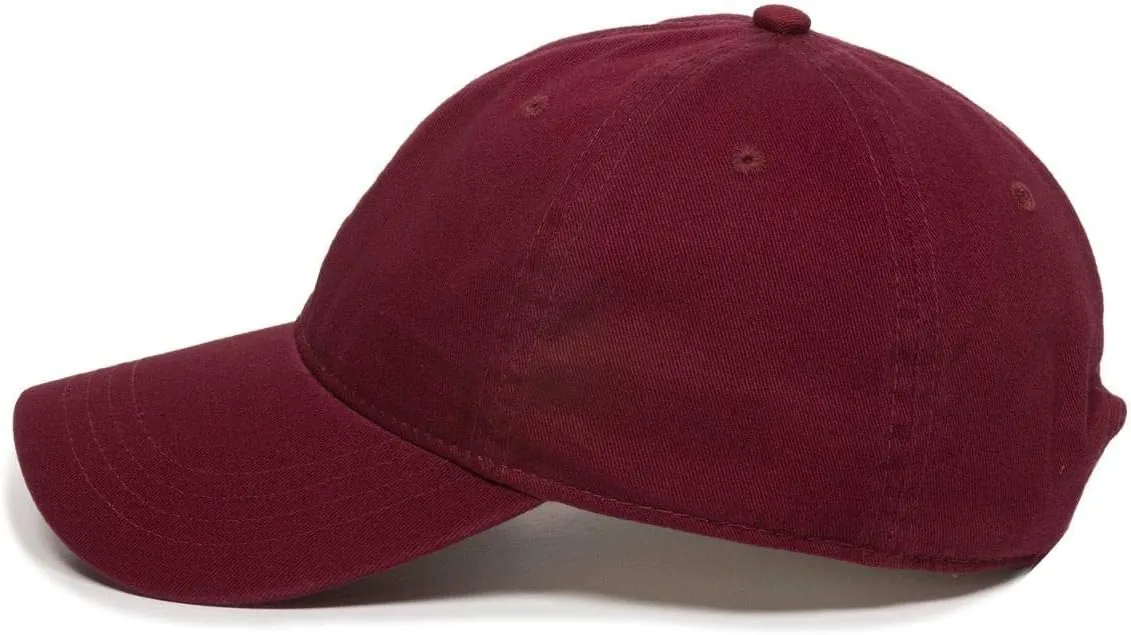 Peace Sign Baseball Cap Embroidered Cotton Adjustable Dad Hat