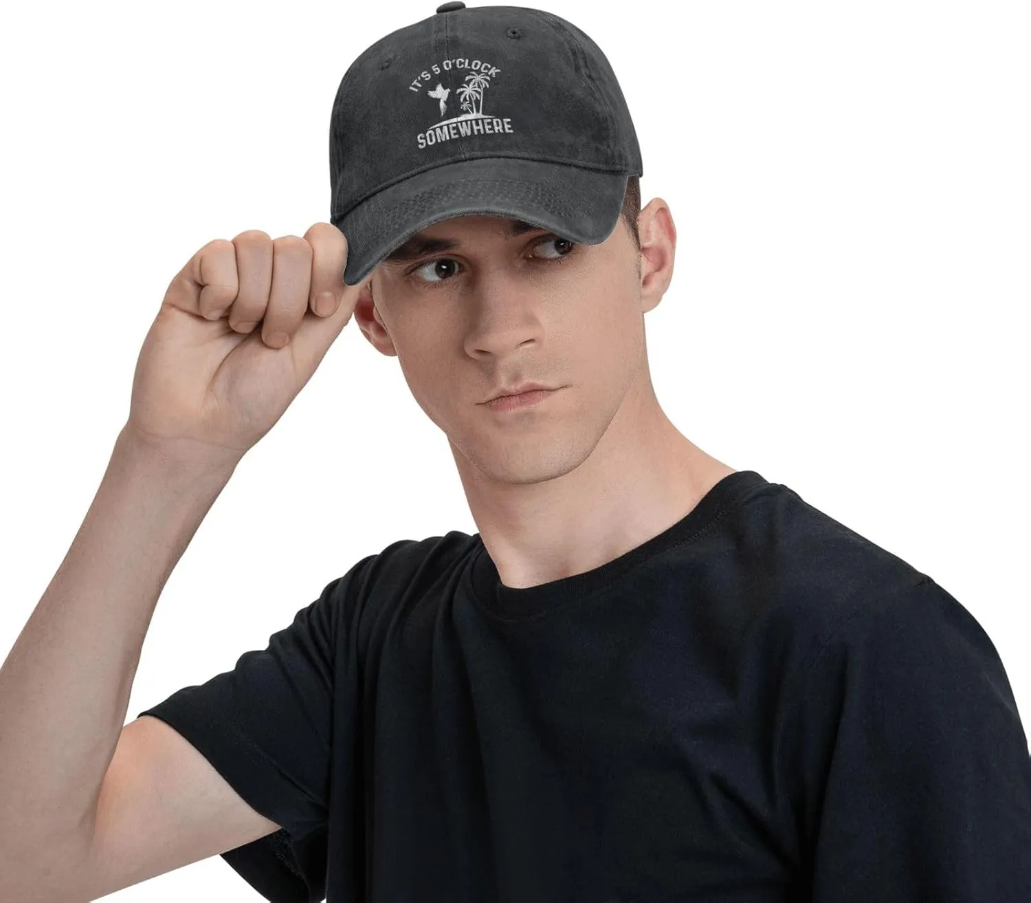 Philysonic 5 Oclock Somewhere Hat It is 5 Oclock Somewhere Hat Women Baseball Hat Cool Hats