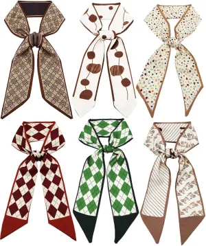 Purse Scarf Handbags For Women Skinny Hair Neck Accessories Scarves With Bag Scarfs Handle Fashion Lightweight