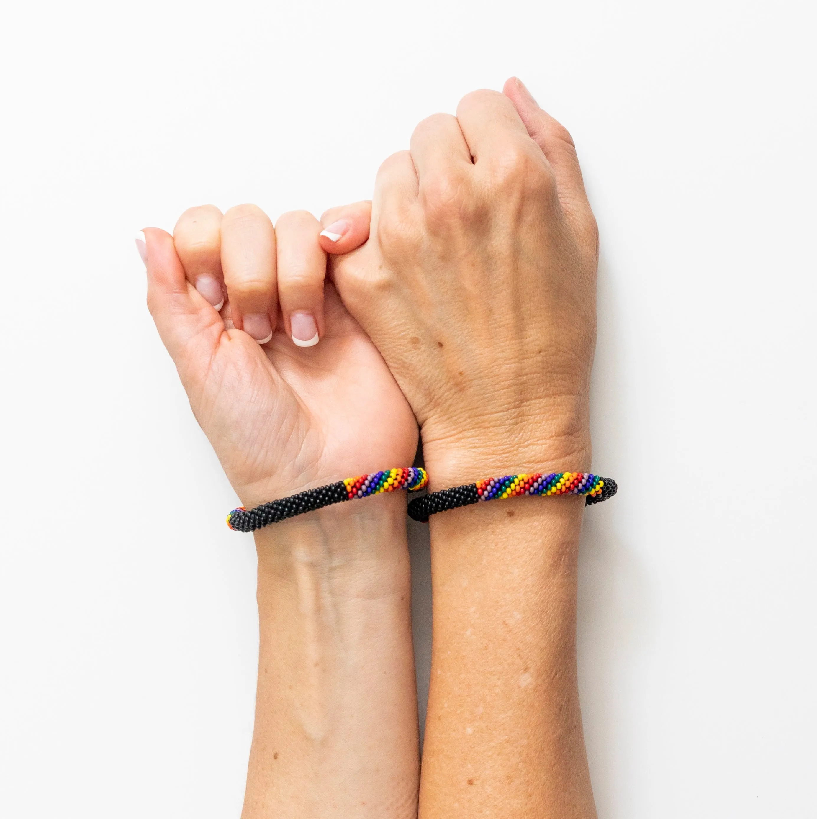 Roll-On® Friendship Bracelets <br> Love Noir