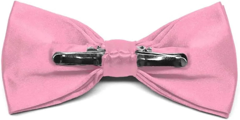 tiemart Men's Pre-Tied Clip-On Bow Tie