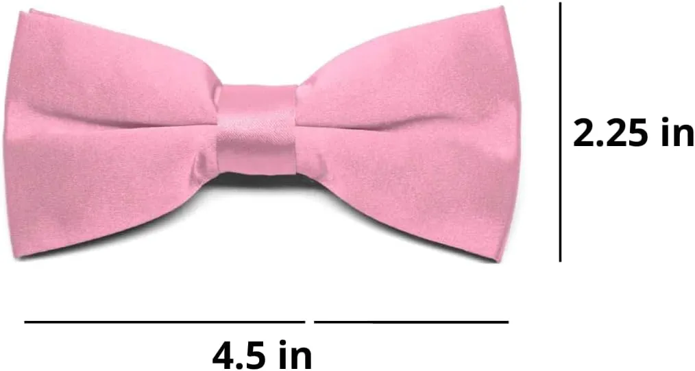 tiemart Men's Pre-Tied Clip-On Bow Tie