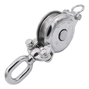 Type 316 Stainless Steel Heavy Duty Snatch Block
