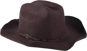 Versatiles Wool Felted Hat Comfortable Soft Hat Adjustable Size Hat for Daily Use and Special Occasion