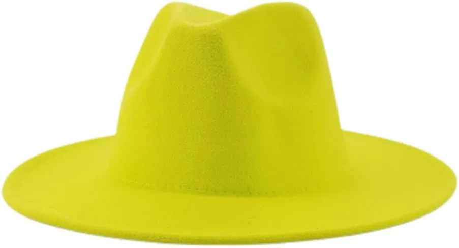Vsadsau Women Men Fedoras Hats Winter Hats Panama Jazz Caps Wedding Church Derby Hats